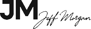 Jeff Morgan_Logo_Combination Mark_Charcoal